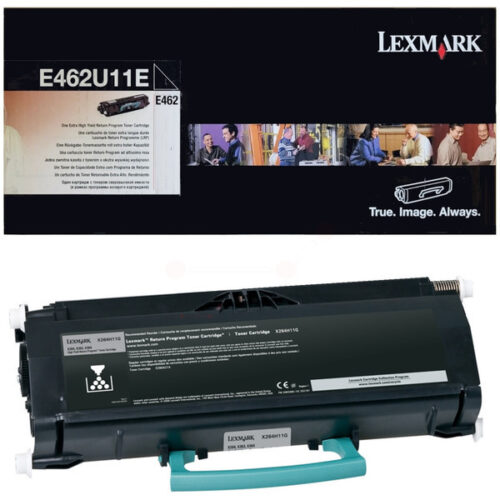 Original Lexmark E462U11E / E462U21E Toner schwarz