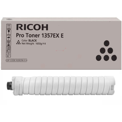 Original Ricoh TYPE 1357 EX / 828296 / 828549 / 828082 Toner schwarz