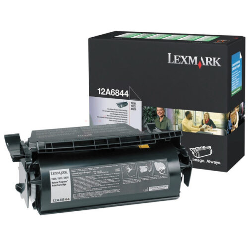 Original Lexmark 12A6844 / 012A6844 Toner schwarz