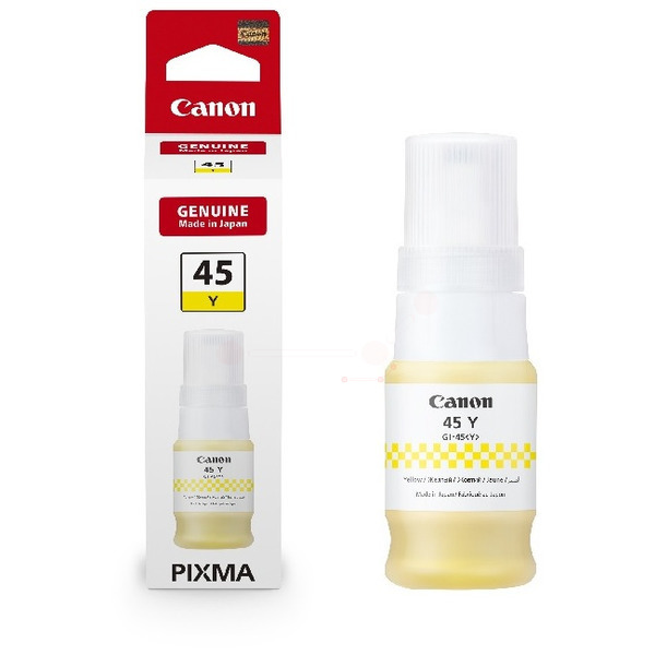 Original Canon GI-45Y / 6287C001 Tinte gelb
