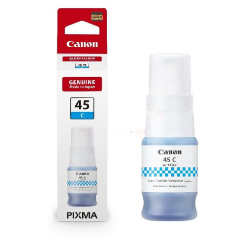 Original Canon GI-45C / 6285C001 Tinte cyan