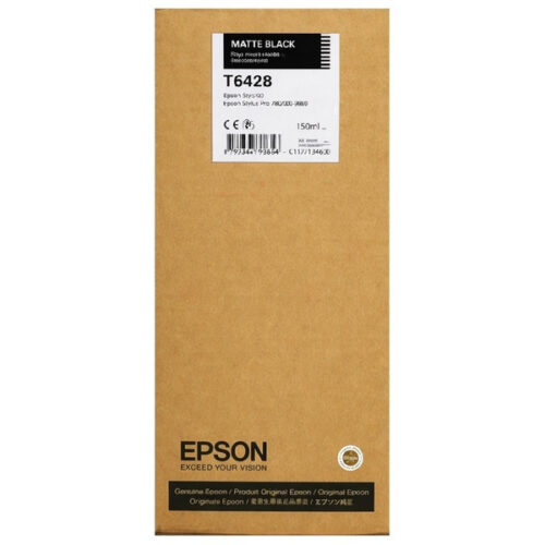 Original Epson T6428 / C13T642800 Tinte photo schwarz