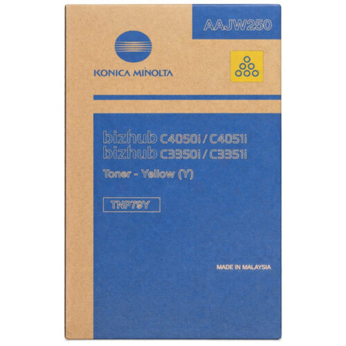 Original Konica Minolta TNP-79 Y / AAJW250 Toner gelb