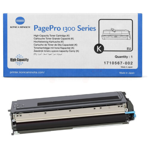 Original Konica Minolta 171-0567-002 / 4518-812 / 171-0567-001 / 1710567-001 / 1710567-002 Toner schwarz