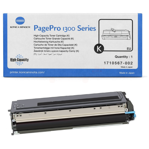 Original Konica Minolta 171-0567-002 / 4518-812 / 171-0567-001 / 1710567-001 / 1710567-002 Toner schwarz