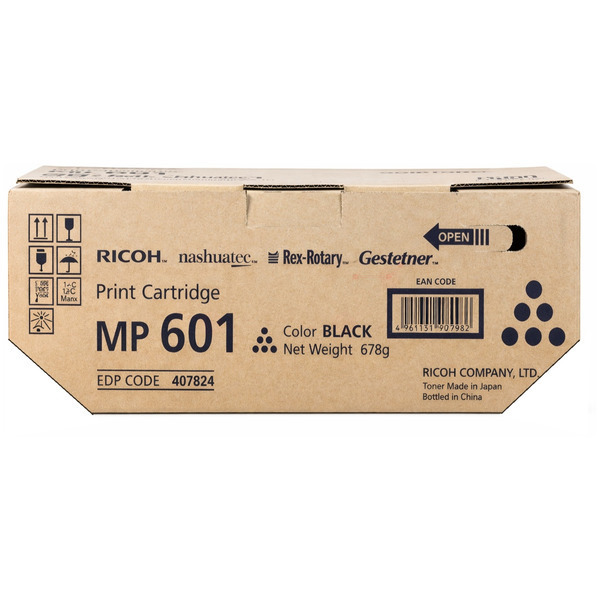 Original Ricoh 407824 / 407823 Toner schwarz