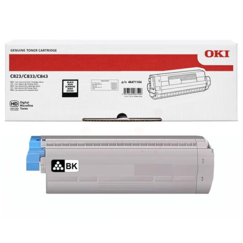 Original OKI 46471104 Toner schwarz