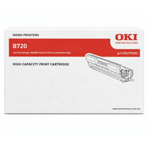 Original OKI 1279101 / 01279101 Toner schwarz