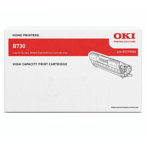 Original OKI 01279201 / 1279201 Toner schwarz