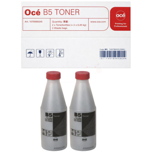 Original Canon B5 / 1070066545 / 7497B005 Toner Doppelpack schwarz (2 Stück)