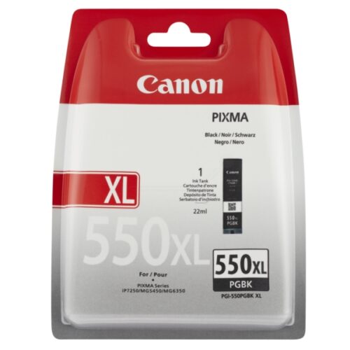 Original Canon PGI-550 PGBKXL / 6431B001 / 6431B004 / 6431B007 Tinte schwarz