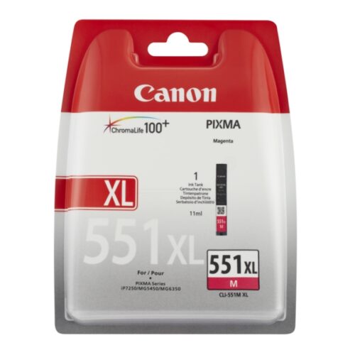 Original Canon CLI-551 MXL / 6445B001 / 6445B004 Tinte magenta