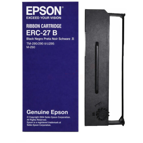 Original Epson ERC-27-B / C43S015366 Farbband /Farbrolle schwarz