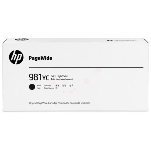 HP 981YC / L0R20YC Tinte schwarz