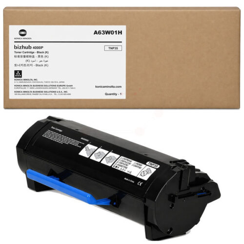 Original Konica Minolta TNP-35 / A63W01H Toner schwarz