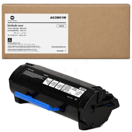 Original Konica Minolta TNP-38 / A63W01W Toner schwarz
