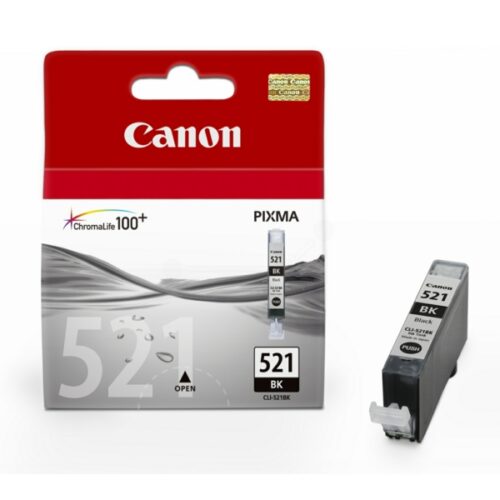 Original Canon CLI-521 BK / 2933B001 / 2933B008 Tinte photo schwarz