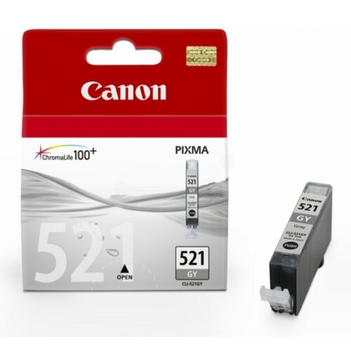 Original Canon CLI-521 GY / 2937B001 / 2937B008 Tinte grau