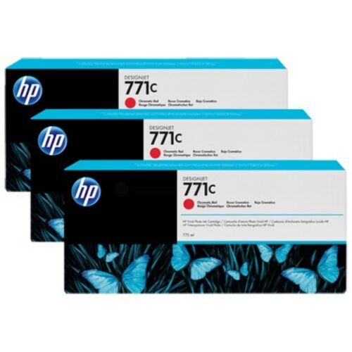 Original HP 771C / B6Y32A Tinte Multipack rot (3 Stück)