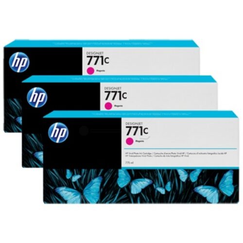 Original HP 771C / B6Y33A Tinte Multipack magenta (3 Stück)