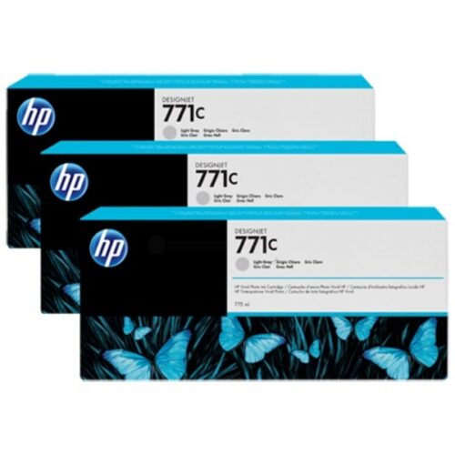 Original HP 771C / B6Y38A Tinte Multipack photo grau (3 Stück)