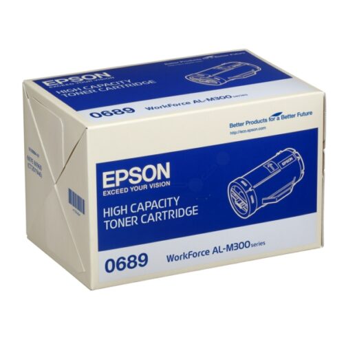 Original Epson 0689 / C13S050689 / S050689 Toner schwarz