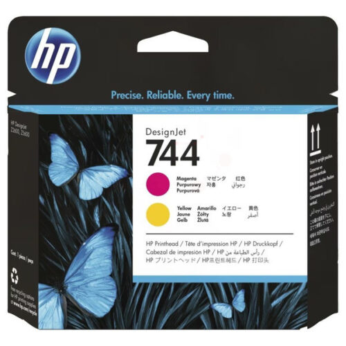 Original HP 744 / F9J87A Druckkopf magenta, gelb
