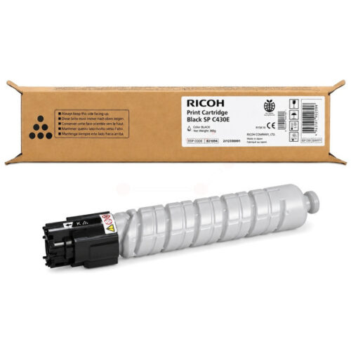 Original Ricoh TYPE SPC 430 E / 821094 / 821074 / 821204 / 821279 Toner schwarz