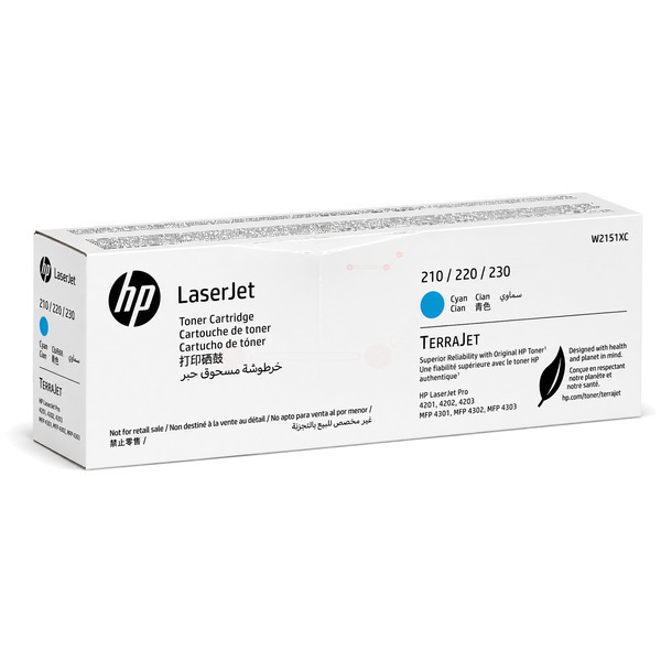 HP W2151XC Toner cyan