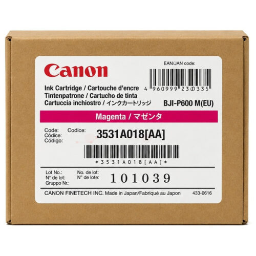 Original Canon BJI-P 600 M / 3531A018 Tinte magenta