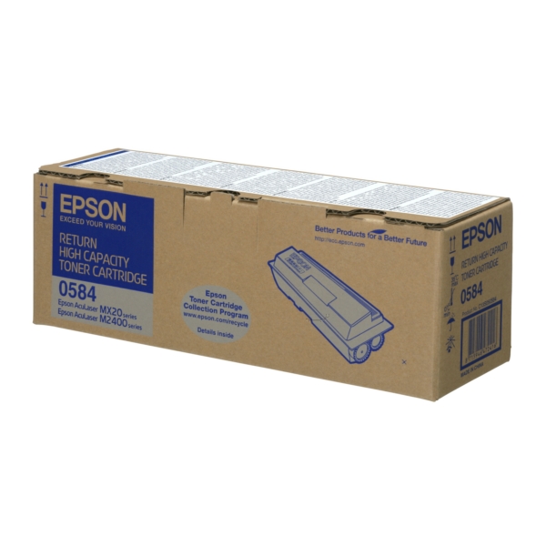 Original Epson 0584 / C13S050584 / S050584 Toner schwarz