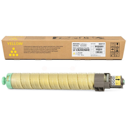 Original Ricoh 820117 / 821059 Toner gelb