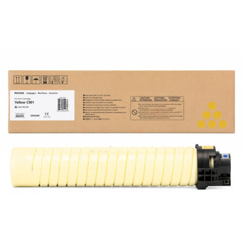 Original Ricoh 828303 / 828198 / 828129 Toner gelb