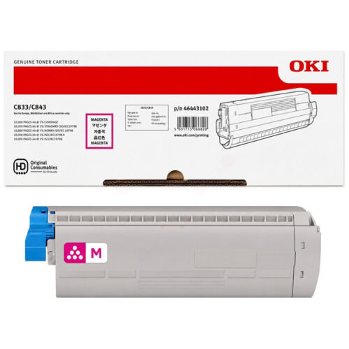 Original OKI 46443102 Toner magenta