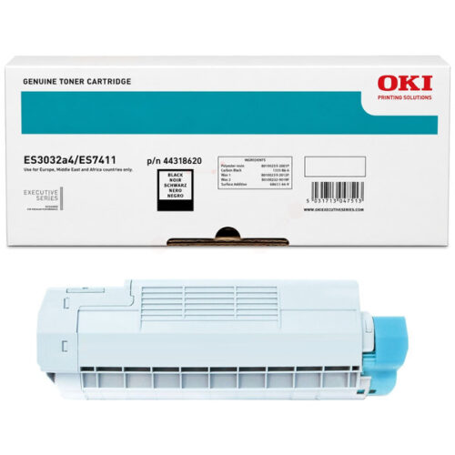 Original OKI 44318620 Toner schwarz