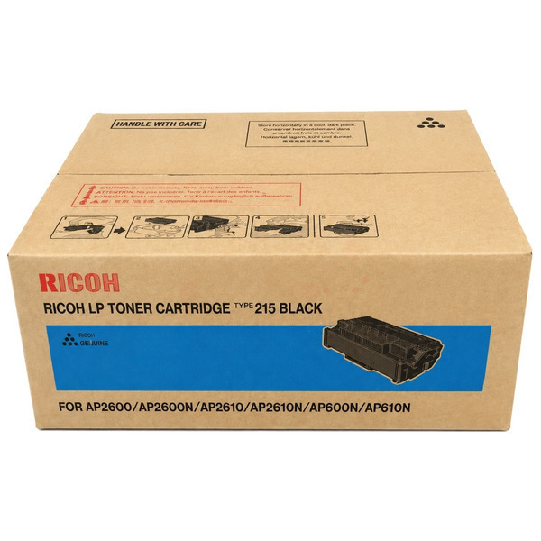 Original Ricoh TYPE 215 / 400760 / K50 Toner schwarz