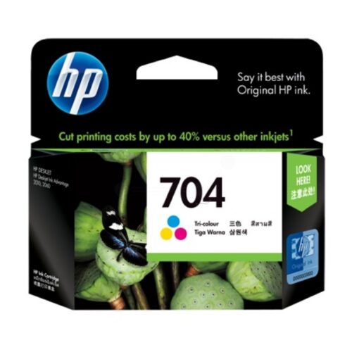 Original HP 704 / CN693AE Tinte color