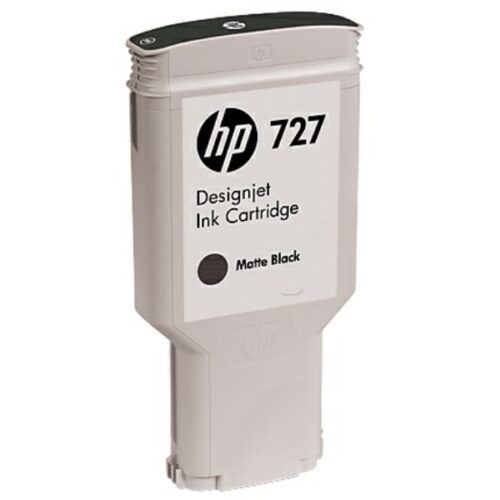 Original HP 727 / C1Q12A Tinte matt schwarz