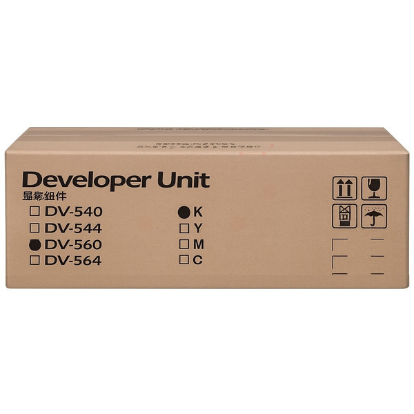 Original Kyocera DV-560K / 302HN93010 / 302HN93011 / 302HN93012 / 302HN93013 Entwickler schwarz