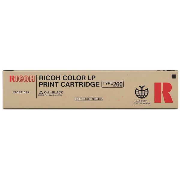 Original Ricoh TYPE 260 / 888446 / K185 Toner schwarz
