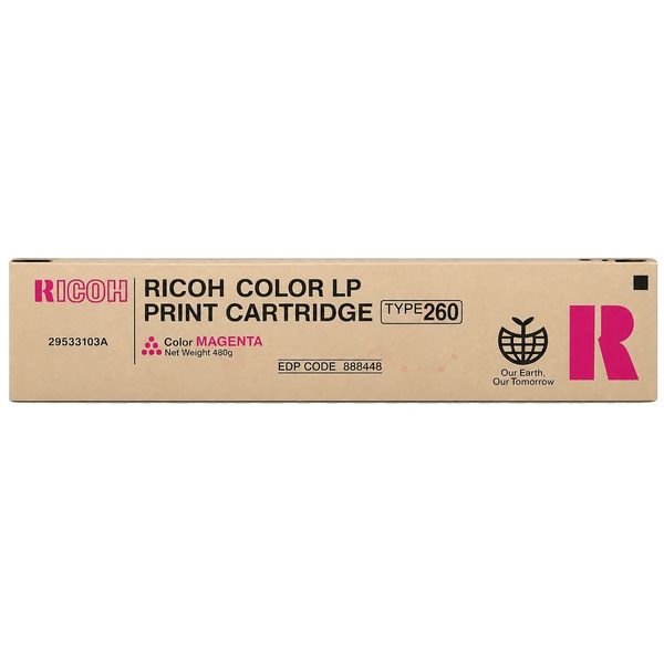 Original Ricoh TYPE 260 / 888448 / K185/02 Toner magenta