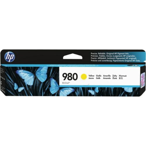 Original HP 980 / D8J09A Tinte gelb
