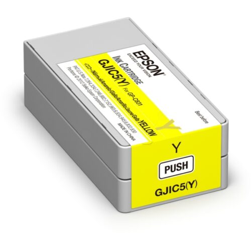 Original Epson GJIC5(Y) / C13S020566 / S020566 Tinte gelb