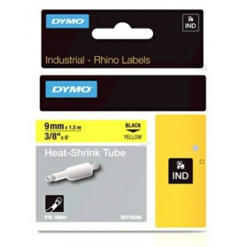 Dymo 18054 / S0718290 Prägeband schwarz auf gelb (9mm x 1,5m)