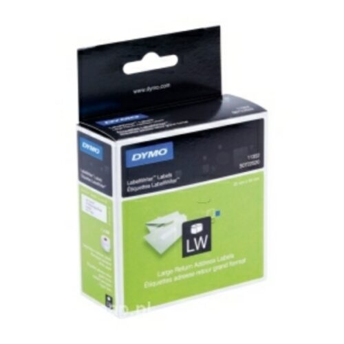 Original Dymo S0722520 / 11352 Etiketten weiß (25 x 54mm, 500 Stück)
