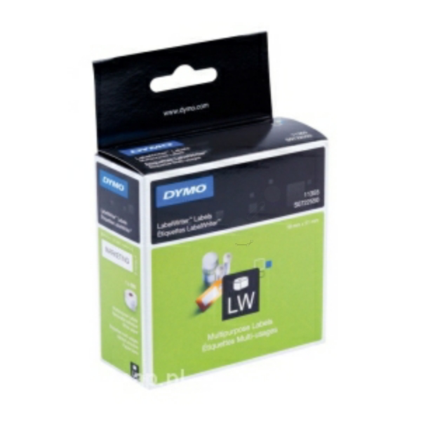 Original Dymo S0722550 / 11355 Etiketten weiß (51 x 19mm, 500 Stück)