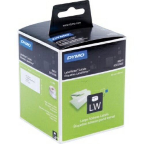 Original Dymo S0722400 / 99012 Etiketten weiß (36 x 89mm, 2 x 260 Stück)