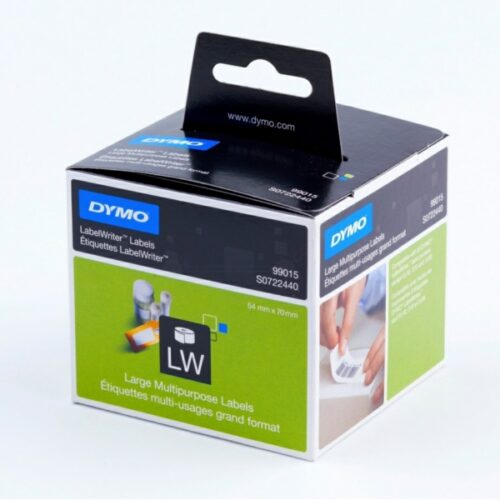 Original Dymo S0722440 / 99015 Etiketten weiß (54 x 70mm, 320 Stück)