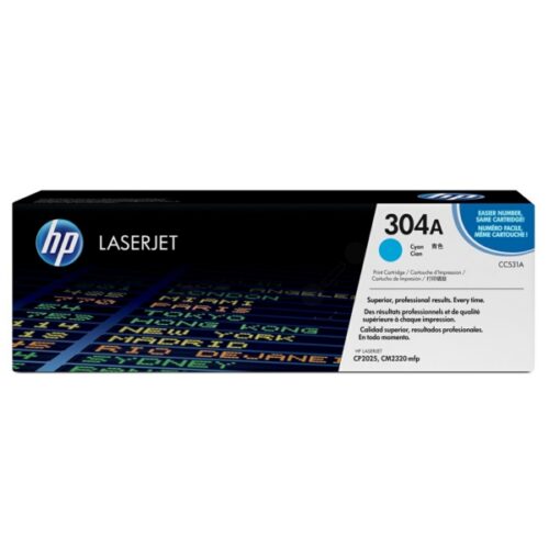 Original HP 304A / CC531A Toner cyan