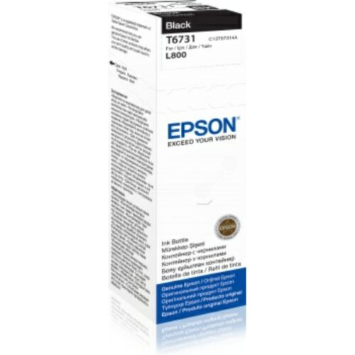 Original Epson T6731 / C13T67314A Tintenflasche schwarz